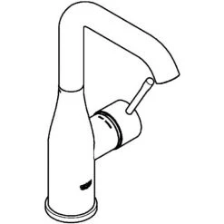 Grohe Essence Einhand-Waschtischbatterie 1/2" L-Size Chrom 24177001 -GROHE SHOP 44156953 3