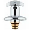 Grohe Oberteil 3/4" Chrom 11504000 Für UP-Ventile DN 20 Griff Markierung Blau -GROHE SHOP 44157761 1