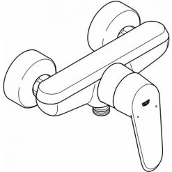 Grohe Eurodisc Cosmopolitan Einhand-Brausebatterie 1/2" Chrom 33569002 -GROHE SHOP 44160128 3