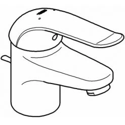 Grohe EuroEco Special Einhand-Waschtischbatterie 1/2" Chrom 32763 Einlochmontage -GROHE SHOP 44161715 4