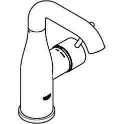 Grohe Essence Einhand-Waschtischbatterie 1/2" M-Size Chrom 24176001 -GROHE SHOP 44161813 3