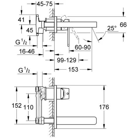 Grohe Einhand Unterputz-Universal-Einbaukörper 1/2" 33769000 5 Grohe Einhand Unterputz-Universal-Einbaukörper 1/2" 33769000 – Bild 3