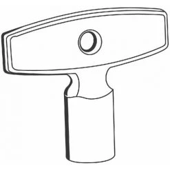 Grohe Steckschlüssel 1/2" Für 22 917 8 Mm, Chrom 02277000 -GROHE SHOP 44162572 2