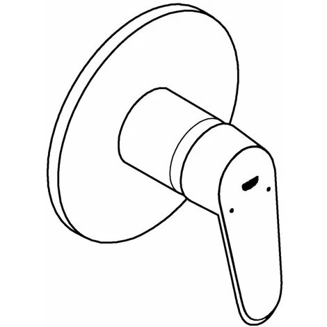 Grohe Eurodisc Cosmopolitan Einhand-Brausebatterie Chrom 24055002 6 Grohe Eurodisc Cosmopolitan Einhand-Brausebatterie Chrom 24055002 – Bild 4