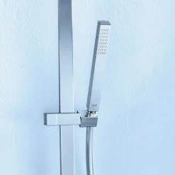 Grohe Euphoria Cube System 230 Duschsystem Mit Thermostatbatterie Wandmontage Chrom 26087000 9 Grohe Euphoria Cube System 230 Duschsystem Mit Thermostatbatterie Wandmontage Chrom 26087000 -GROHE SHOP 44167508 3