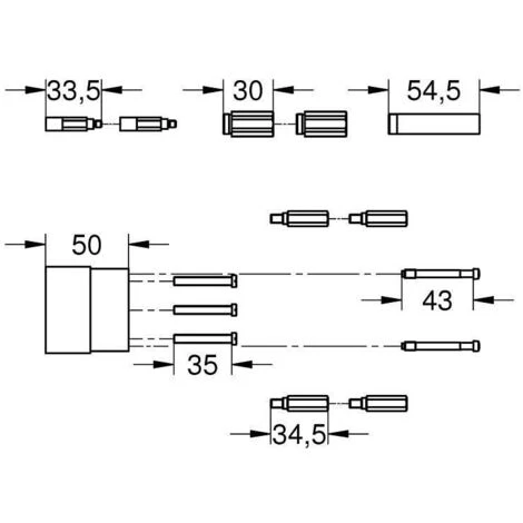 Grohe Verlängerungsset 46343000 4005176189791 5 Grohe Verlängerungsset 46343000 4005176189791 – Bild 3