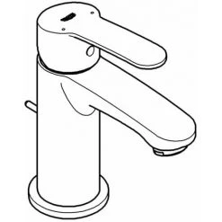 Grohe Eurostyle Cosmopolitan Einhand-Waschtischbatterie 1/2" S-Size Chrom 23037002 -GROHE SHOP 44171648 3