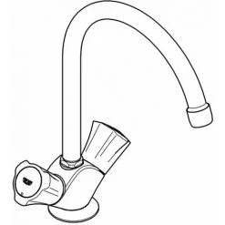 Grohe Costa Spültisch-Einlochbatterie 1/2" Chrom 31831001 -GROHE SHOP 44172842 3