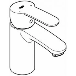 Grohe Eurostyle Cosmopolitan Einhand-Waschtischbatterie 1/2" S-Size Chrom 3246820E 8 Grohe Eurostyle Cosmopolitan Einhand-Waschtischbatterie 1/2" S-Size Chrom 3246820E -GROHE SHOP 44173427 2