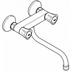 Grohe Costa Schwenk-Batterie 1/2" Chrom 31187001 -GROHE SHOP 44174350 2