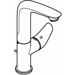 Grohe Eurostyle Einhand-Waschtischbatterie 1/2" L-Size Chrom 23718003 -GROHE SHOP 44174610 3