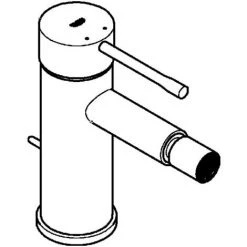 Grohe Essence Einhand-Bidetbatterie 1/2" Chrom 24178001 9 Grohe Essence Einhand-Bidetbatterie 1/2" Chrom 24178001 -GROHE SHOP 44174899 3