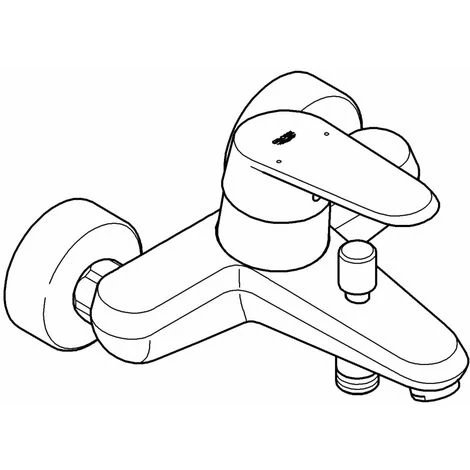 Grohe Eurodisc Cosmopolitan Einhand-Wannenbatterie 1/2" Chrom 33390002 5 Grohe Eurodisc Cosmopolitan Einhand-Wannenbatterie 1/2" Chrom 33390002 – Bild 3