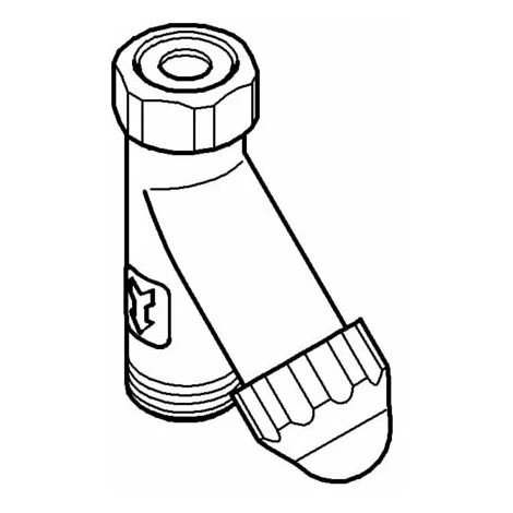 Grohe Original WAS® Schrägfilter 3/4" Chrom 41275000 4 Grohe Original WAS® Schrägfilter 3/4" Chrom 41275000 – Bild 2