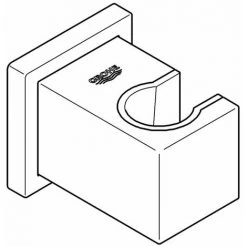 Grohe Euphoria Cube Handbrausehalter Chrom 27693000 -GROHE SHOP 44175909 3