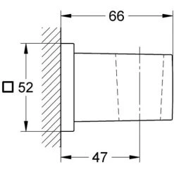 Grohe Euphoria Cube Handbrausehalter Chrom 27693000 -GROHE SHOP 44175909 5