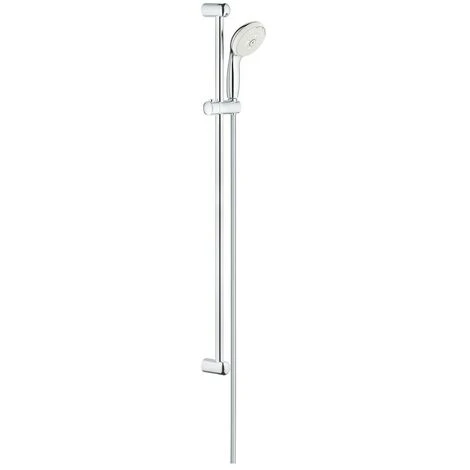 Grohe Tempesta 100 Brausestangenset 3 Strahlarten Chrom 27796001 3 Grohe Tempesta 100 Brausestangenset 3 Strahlarten Chrom 27796001