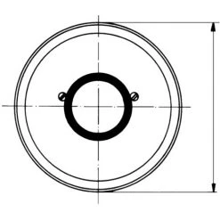 Grohe Rosette Ø170 Chrom 46062000 4005176008504 -GROHE SHOP 44176637 3