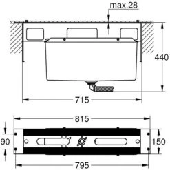 Grohe Wannenrandkombination 29037000 4005176865749 -GROHE SHOP 44176703 3