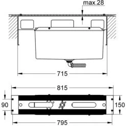 Grohe Wannenrandkombination 29037000 4005176865749 -GROHE SHOP 44176703 4