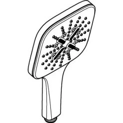 GROHE Handbrause RSHOW SmAct 130 Ha Graph 26582A00 -GROHE SHOP 49663988 3