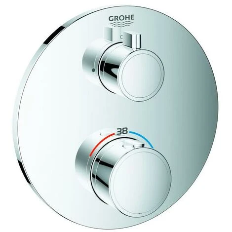 Grohe THM-Brausebatterie Grohtherm 24075 24075000 3 Grohe THM-Brausebatterie Grohtherm 24075 24075000