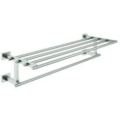 GROHE Multi-Badetuchhalter Essentials Cube 40512_1 558mm Metall Supersteel, 40512DC1