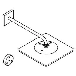 GROHE Kopfbr.Set Rainshower SmartConnect 310 26642 Rund Brausearm Chrom 26642000 -GROHE SHOP 50701261 2