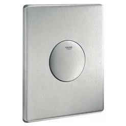 GROHE SHOP 32 Bedienungsplatte SKATE Edelstahl Grohe