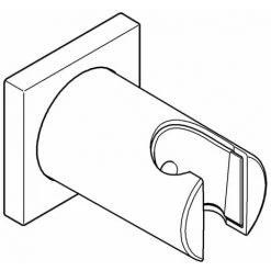 Grohe Rainshower Handbrausehalter Chrom 27075000 8 Grohe Rainshower Handbrausehalter Chrom 27075000 -GROHE SHOP 54084150 3