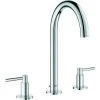 Grohe 3-Loch-Waschtischbatterie ATRIO DN 15, Hebelgriffe Cool Sunrise 20009GL3 -GROHE SHOP 55080403 1