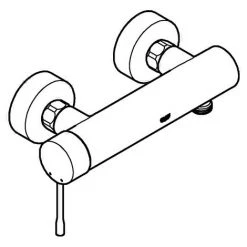 Grohe Einhand-Brausebatterie ESSENCE Nickel Gebürstet 33636EN1 -GROHE SHOP 55080412 3