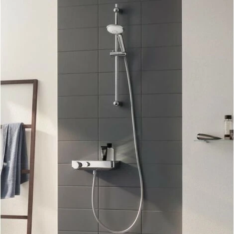 Grohe Grohtherm SmartControl Thermostat-Brausebatterie Mit Brausegarnitur Höhe: 900 Mm 3 Grohe Grohtherm SmartControl Thermostat-Brausebatterie Mit Brausegarnitur Höhe: 900 Mm