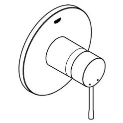 Grohe Einhand-Brausebatterie ESSENCE Fertigmontageset Für Rapido SmartBox (35600) Warm Sunset Gebürstet 24057DL1 -GROHE SHOP 55782684 3