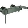 GROHE Einhand-Wannenbatterie PLUS DN 15 Hard Graphite Gebürstet 33553AL3 -GROHE SHOP 55789349 1
