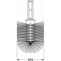 GROHE Ersatzbürstenkopf 40207 Für Toilettenbürstengarnitur -GROHE SHOP 5625390 2