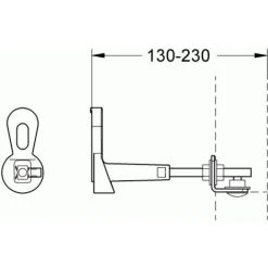 GROHE Rapid SL 38733 Montagewinkel Mit Wandlasche Und Befestigungsmaterial -GROHE SHOP 5625692 2