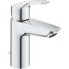 Grohe Eurosmart Einhand-Waschtischbatterie, S-Size Versenkbare Kette Chrom -GROHE SHOP 56535016 1