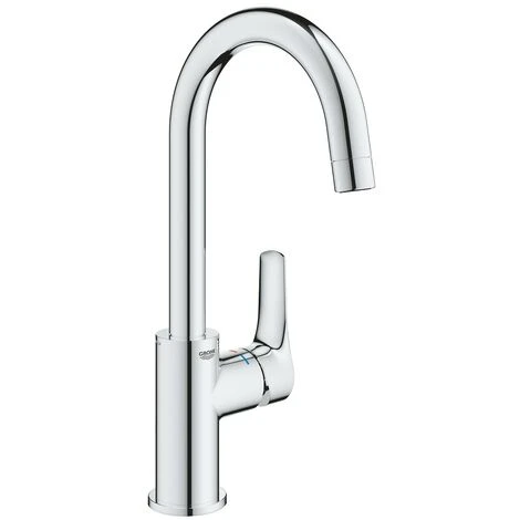 Grohe Eurosmart Einhand-Waschtischbatterie, L-Size Mit Push-open Ablaufgarnitur 3 Grohe Eurosmart Einhand-Waschtischbatterie, L-Size Mit Push-open Ablaufgarnitur