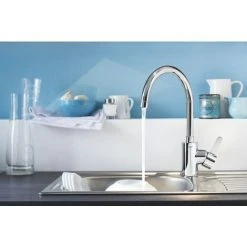 Grohe Eurosmart Cosmopolitan Einhand Spültischbatterie, Mit Hohem Auslauf Chrom -GROHE SHOP 56536579 3