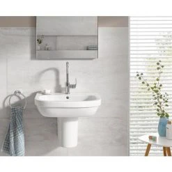 Grohe Euro Keramik Waschtisch 60 Cm Alpinweiß Mit PureGuard 8 Grohe Euro Keramik Waschtisch 60 Cm Alpinweiß Mit PureGuard -GROHE SHOP 56538797 3