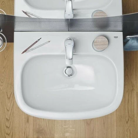Grohe Euro Keramik Waschtisch 60 Cm Alpinweiß Mit PureGuard 6 Grohe Euro Keramik Waschtisch 60 Cm Alpinweiß Mit PureGuard – Bild 4