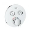 Grohe Grohtherm SmartControl Thermostat Mit 2 Absperrventilen Moon White/chrom -GROHE SHOP 57641741 1