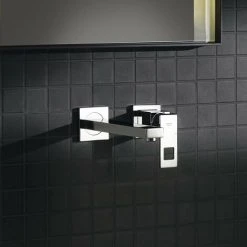 Grohe Eurocube 2-Loch-Waschtischbatterie, Bausatz 2, Chrom -GROHE SHOP 58121888 3