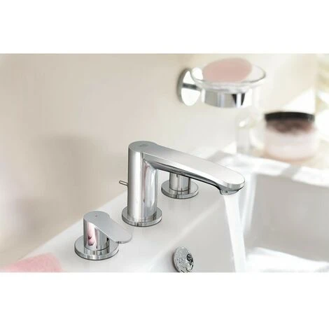 Grohe Eurostyle Cosmopolitan 3-Loch-Waschtischbatterie 4 Grohe Eurostyle Cosmopolitan 3-Loch-Waschtischbatterie – Bild 2