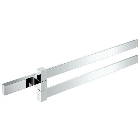 Grohe Selection Cube Doppel-Handtuchhalter Metall 2-armig 400mm Chrom 3 Grohe Selection Cube Doppel-Handtuchhalter Metall 2-armig 400mm Chrom