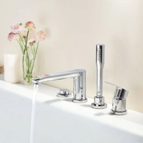 Grohe Eurostyle Cosmopolitan 4-Loch-Einhand-Wannenkombination 4 Grohe Eurostyle Cosmopolitan 4-Loch-Einhand-Wannenkombination – Bild 2