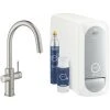 Grohe Blue Home C-Auslauf Starter Kit, Auszb. Mouss. BT/WIFI C-Ausl., Supersteel -GROHE SHOP 58478448 1