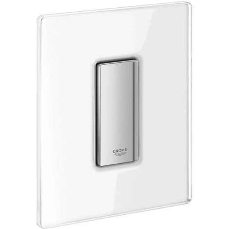 Grohe Skate Cosmopolitan Betätigungsplatte, Mit Glasoberfläche Moon White 3 Grohe Skate Cosmopolitan Betätigungsplatte, Mit Glasoberfläche Moon White