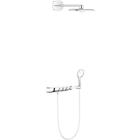 Grohe Rainshower System SmartControl Duo 360 Duschsystem Mit Thermostatbatterie Auf-/Unterputz Kombi 4 Grohe Rainshower System SmartControl Duo 360 Duschsystem Mit Thermostatbatterie Auf-/Unterputz Kombi – Bild 2
